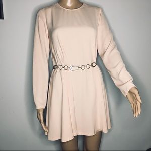 Zara pastel pink mini dress